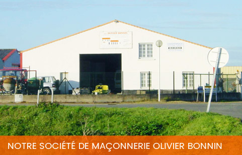 OLIVIER BONNIN, ENTREPRISE DE MAÇONNERIE ET TRAVAUX BTP AUX ALENTOURS DE NOIRMOUTIER (85)